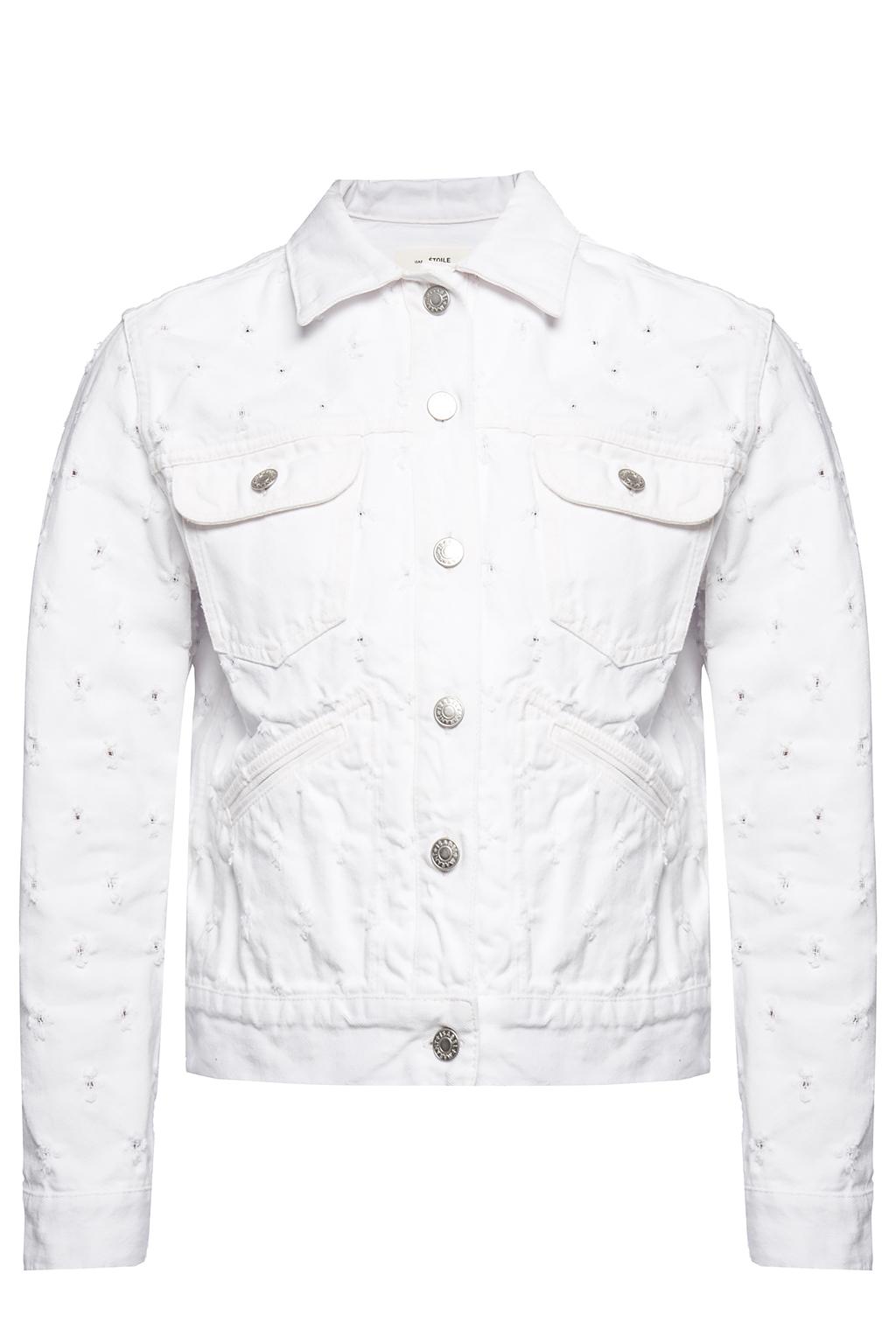 Isabel marant 2024 white denim jacket